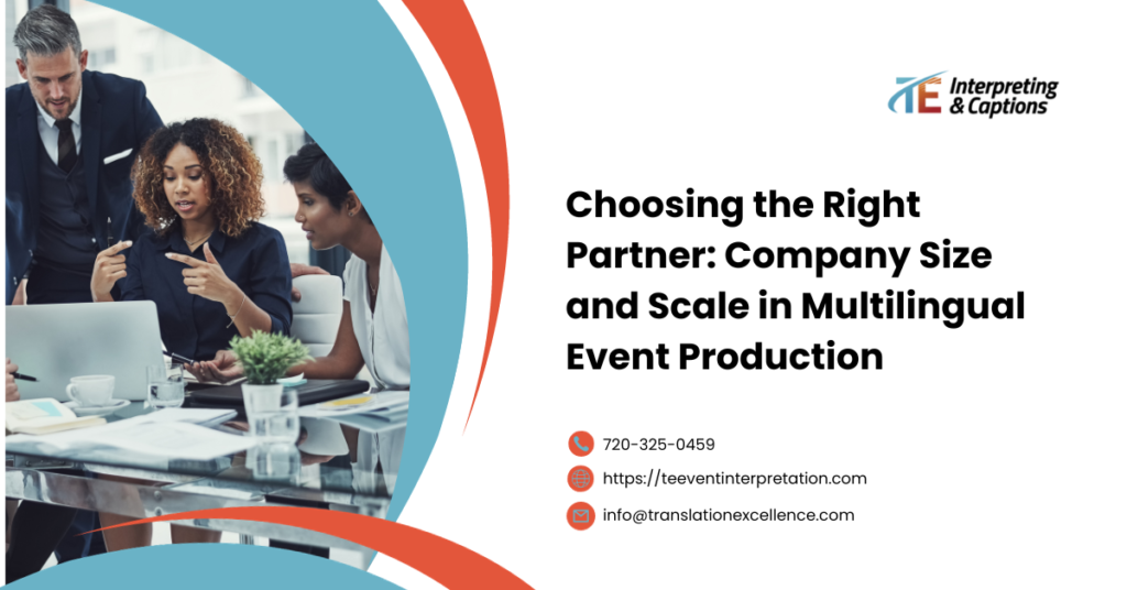 Multilingual Event Production Company