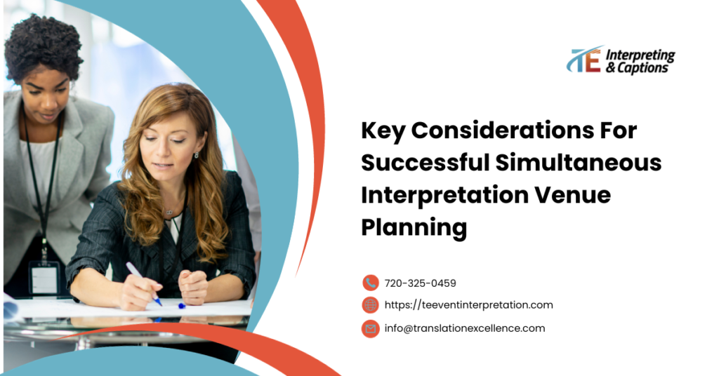 Simultaneous Interpretation Venue Planning
